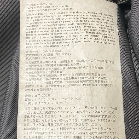 Vinatge And Rare 90’s Leather Pelle Pelle/Marc Buchanan “Time Is Money” Jacket. - Picture 14 of 16